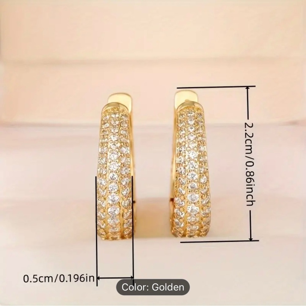 💖 Hoop Earrings 💖 - Picture 3 of 6